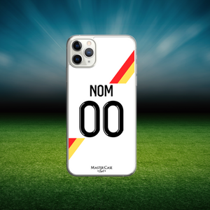 Chez Master Case Foot, nous proposons une large sélection de coques de téléphone personnalisées pour les fans de football. Que vous soyez supporter du PSG, du Real Madrid, de Liverpool ou de toute autre équipe, nous avons une coque pour vous.