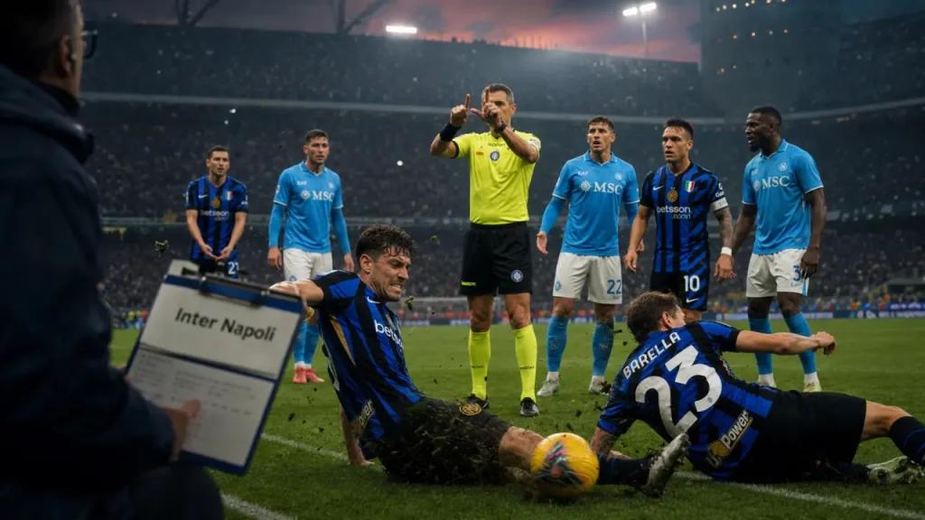 Inter Naples au stade : duel tactique en Serie A