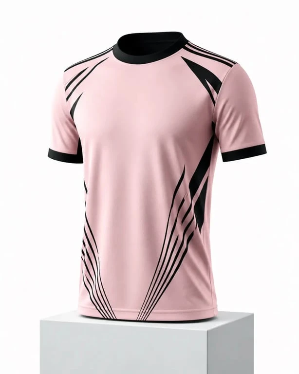 Maillot de foot Miami de l’Inter Miami CF en visuel éditorial sobre