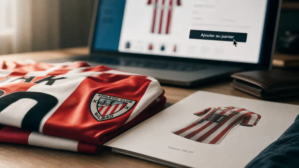 Maillot Athletic Bilbao : domicile, extérieur ou third 26/27, lequel acheter sans se tromper ?