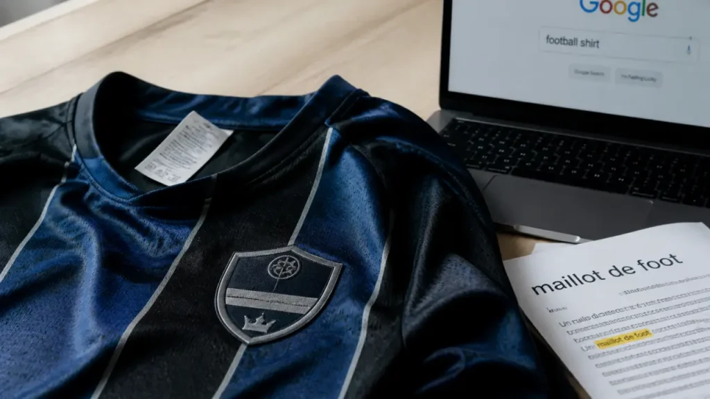 Football shirt ou soccer jersey : le bon terme pour dire « maillot de foot » en anglais
