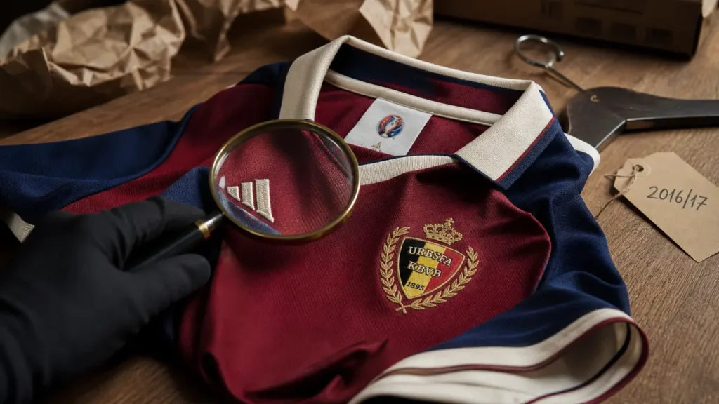 Maillot extérieur Belgique Euro 2016 : Adidas, De Bruyne 7 et points à vérifier avant d’acheter
