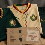 Maillot foot senegal domicile ou extérieur, authentique
