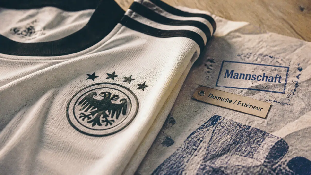 maillot mannschaft blanc domicile et extérieur