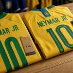 Maillot neymar bresil fan et match, flocage et tailles