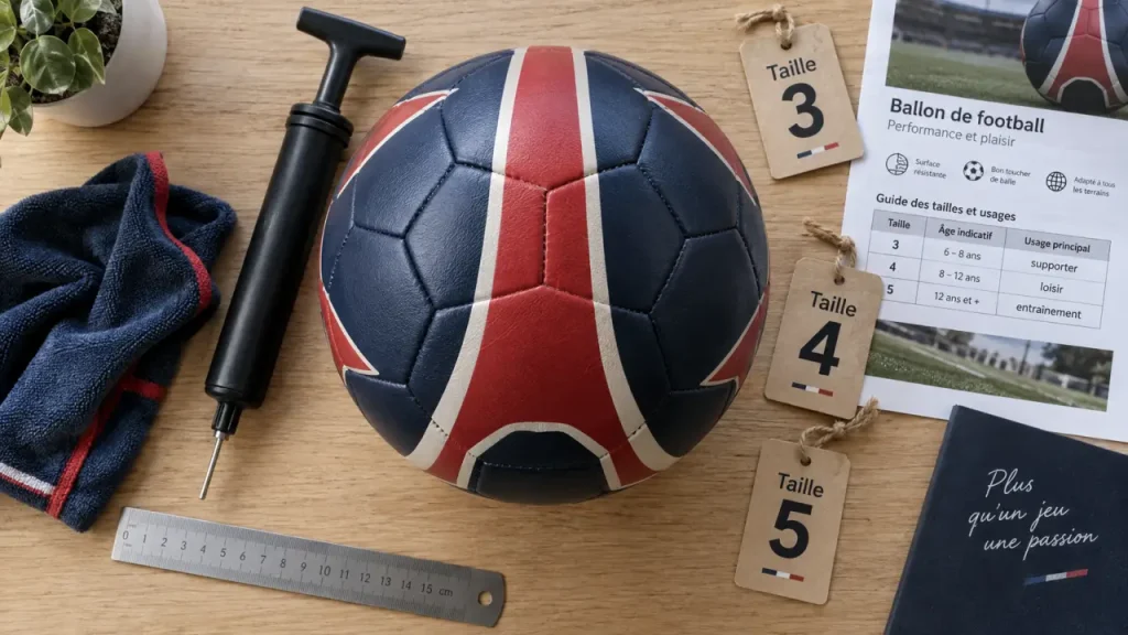 Ballon de foot PSG : la bonne taille et le bon modèle selon votre usage