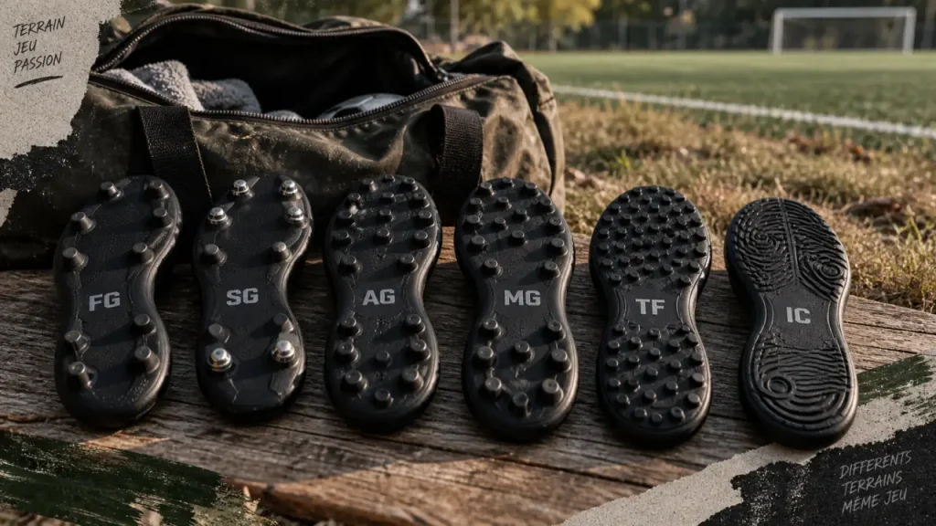 Crampons de football : choisissez la semelle adaptée à votre terrain et à votre pratique