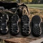 Semelles de crampons football pour terrain naturel et synthétique