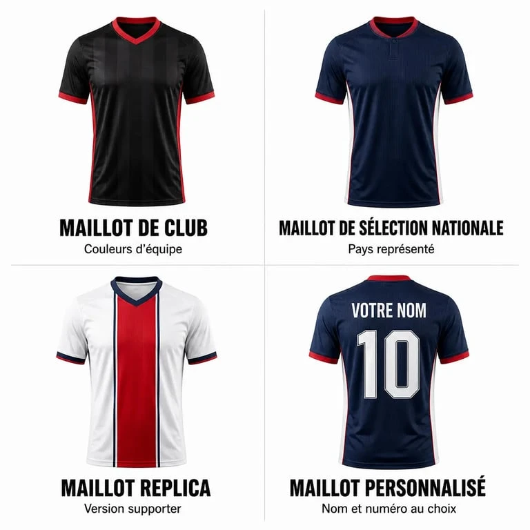 puma maillot foot : comparaison des versions club, sélection nationale, Replica et personnalisée
