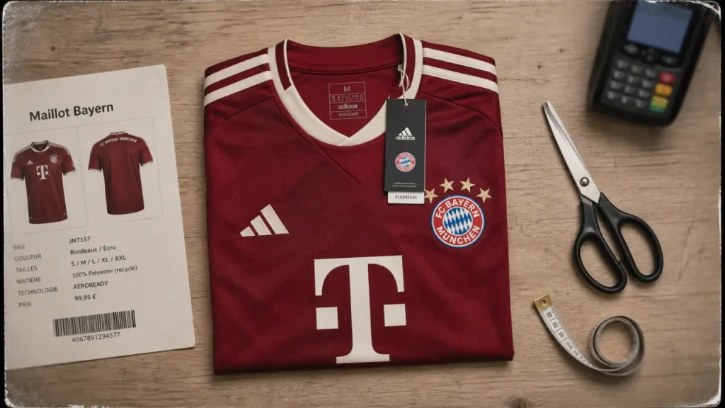 Maillot de foot Bayern : domicile, extérieur ou third, lequel choisir selon l’usage ?