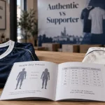 Maillot de foot marseille OM officiel : guide des tailles