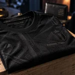 Maillot de foot noir Edition Night, textile technique respirant