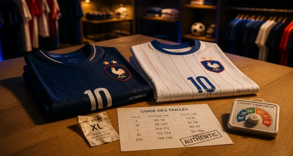 Maillot de football officiel : Authentic ou Replica, et comment éviter la contrefaçon
