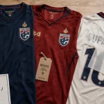maillot foot thailande officiel, réplique et flocage