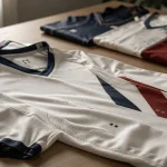 PUMA maillot foot replica, clubs et personnalisation sur table