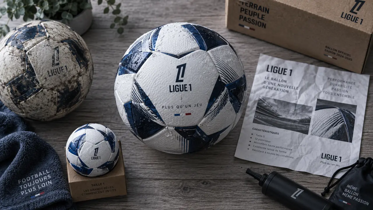ballon de foot ligue 1 : officiel, réplique et mini-ballon