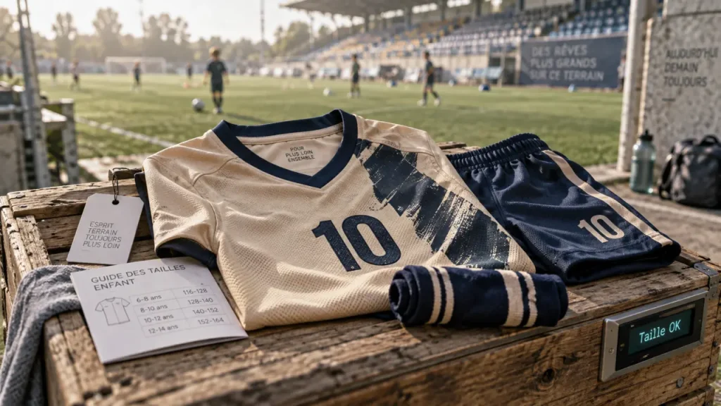 Maillot de foot enfant : 5 critères pour choisir une tenue confortable et durable