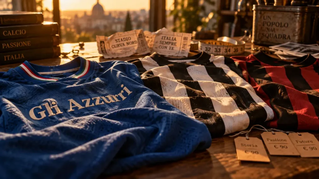 Maillot de football italien : Azzurri ou Juventus, Milan et Inter, comment choisir ?